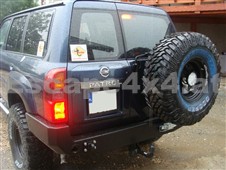 HD-Heckstoßstange -für Nissan Patrol Y61 GU4